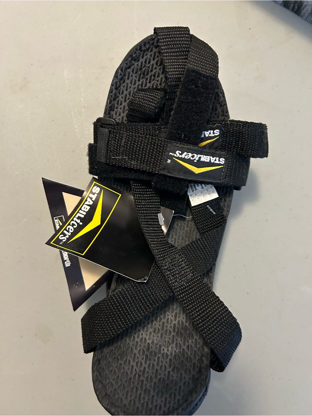 NWT STABILicers Black Adjustable crampons